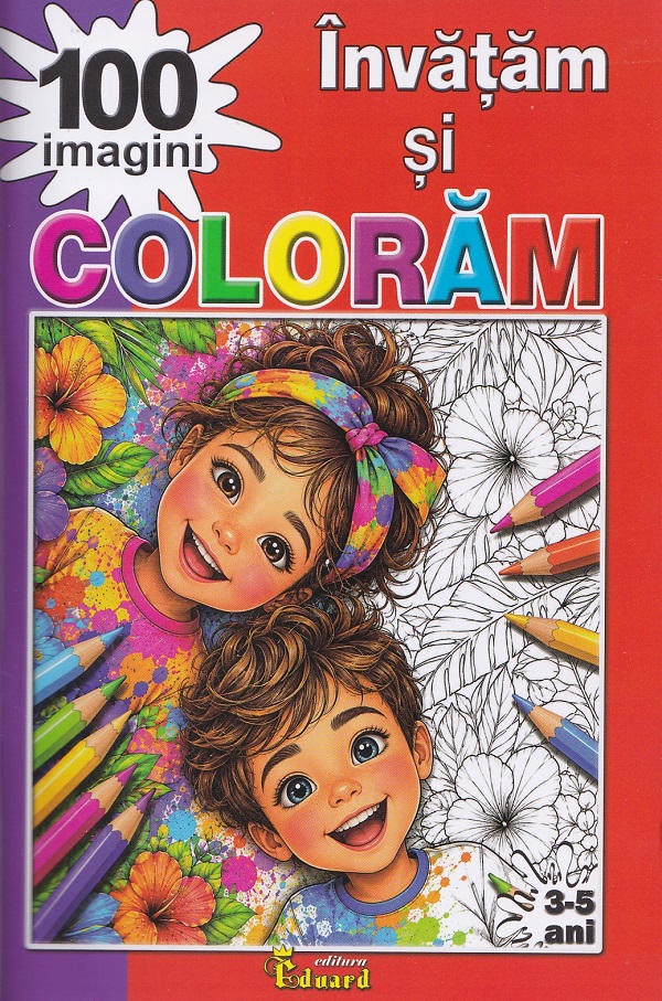 Invatam si coloram 100 imagini 3-5 ani