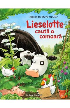 Coperta cărții 'Lieselotte caută o comoară - Alexander Steffensmeier'
