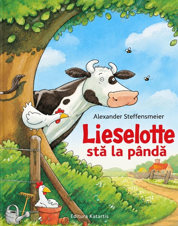 Coperta cărții 'Lieselotte stă la pândă - Alexander Steffensmeier'