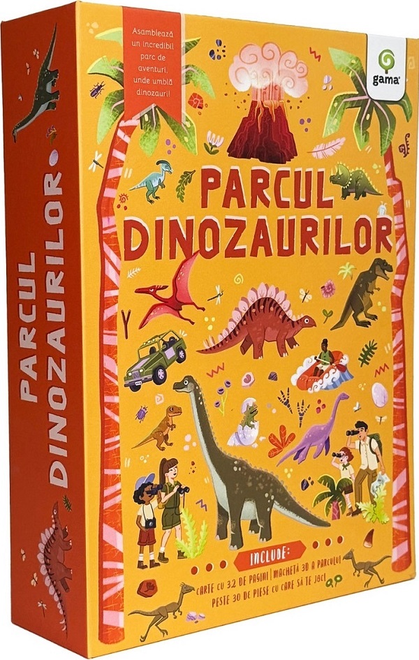 Coperta cărții 'Parcul Dinozaurilor'