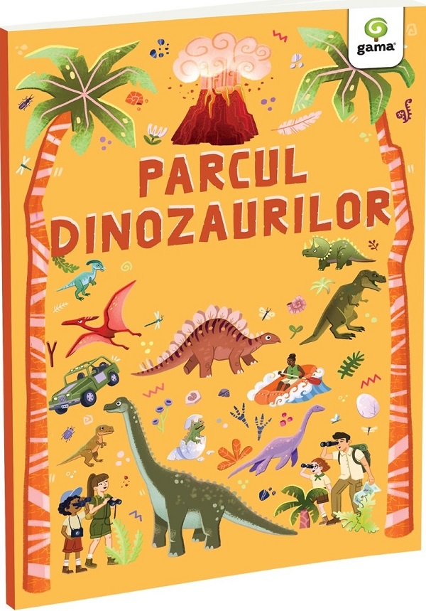 Coperta cărții 'Parcul Dinozaurilor'