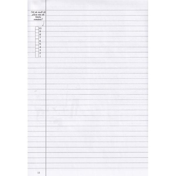 Caiet de limba romana cu memorator A4 40 file. Clasele 5-8