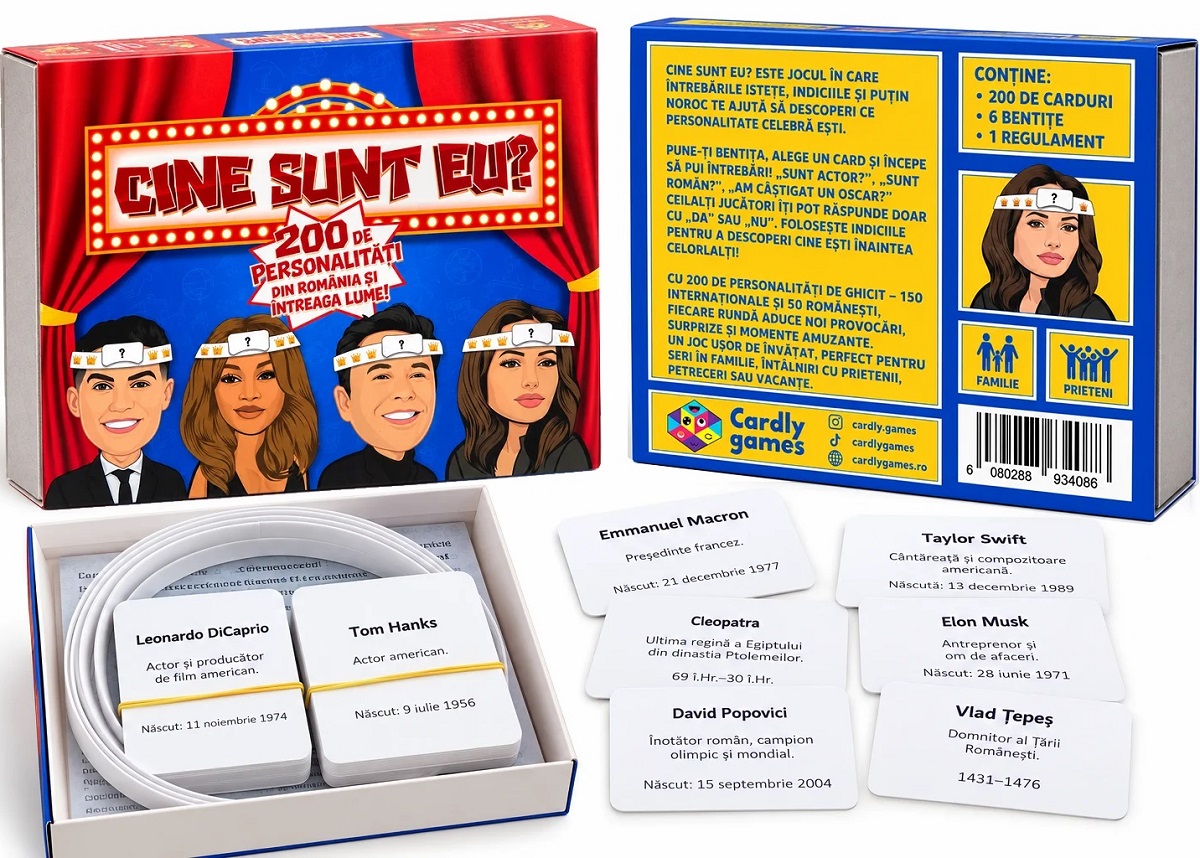 Imaginea produsului 'Joc de societate: Cine sunt eu?'