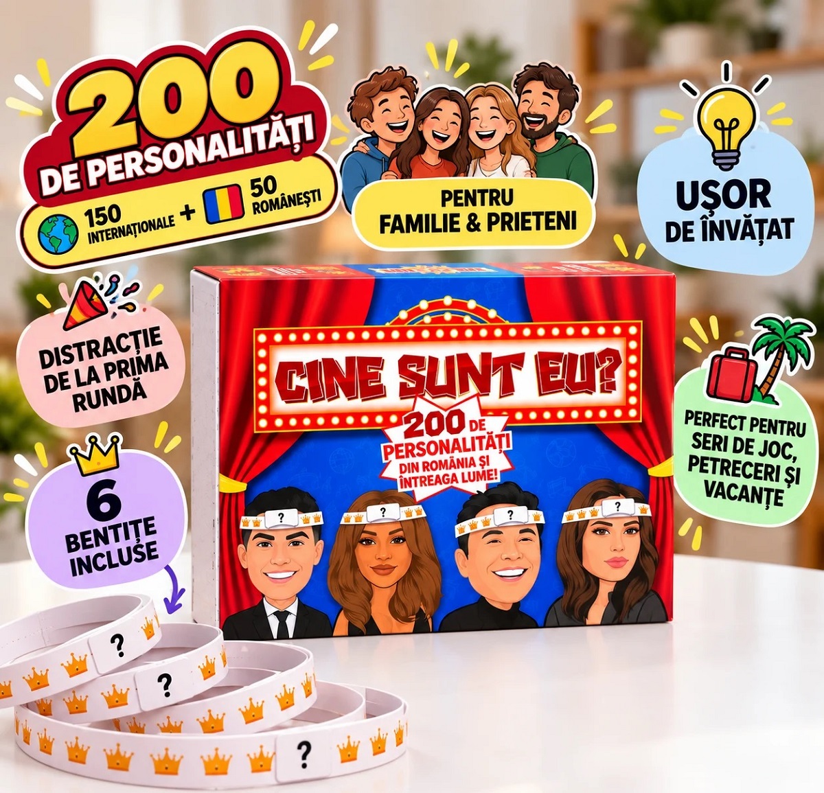 Imaginea produsului 'Joc de societate: Cine sunt eu?'