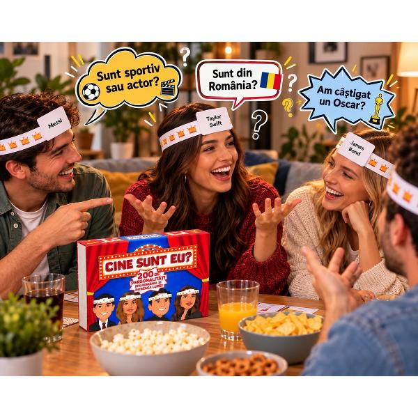 Joc de societate: Cine sunt eu?