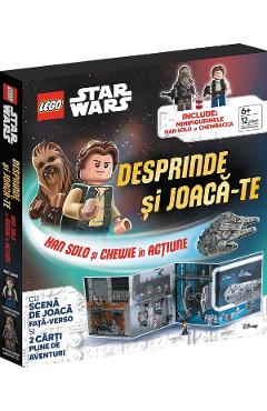 Imaginea produsului 'Lego Star Wars: Desprinde și joacă-te. Han Solo și Chewie în acțiune'