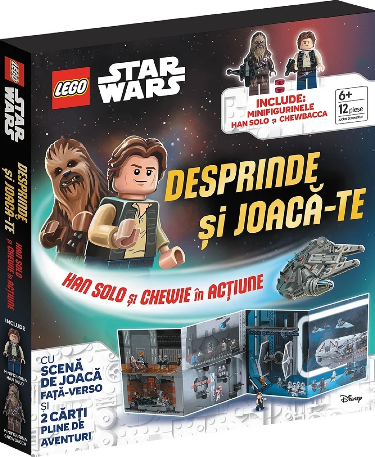 Imaginea produsului 'Lego Star Wars: Desprinde și joacă-te. Han Solo și Chewie în acțiune'