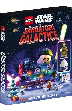 Coperta cărții 'Lego Star Wars: Sărbători Galactice'