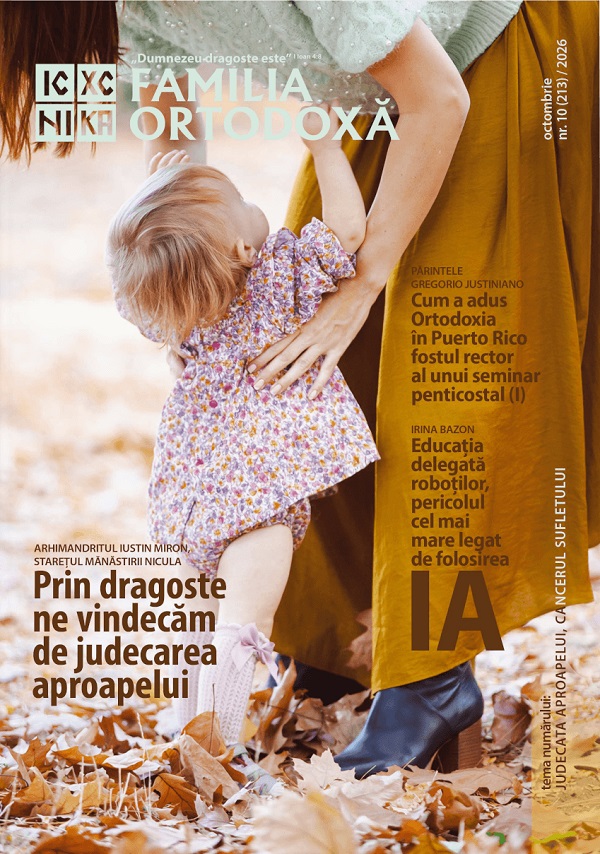 Coperta cărții 'Familia ortodoxă Nr.10 (213) Octombrie 2026'