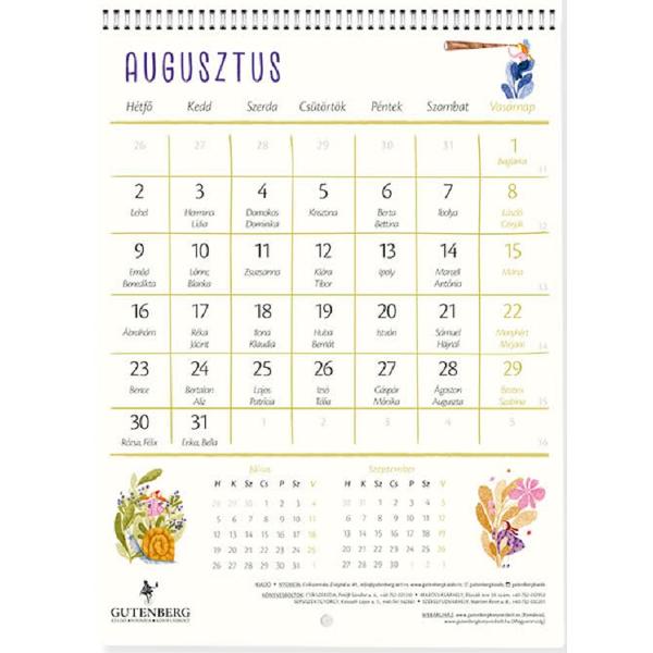 Calendar de perete 2027