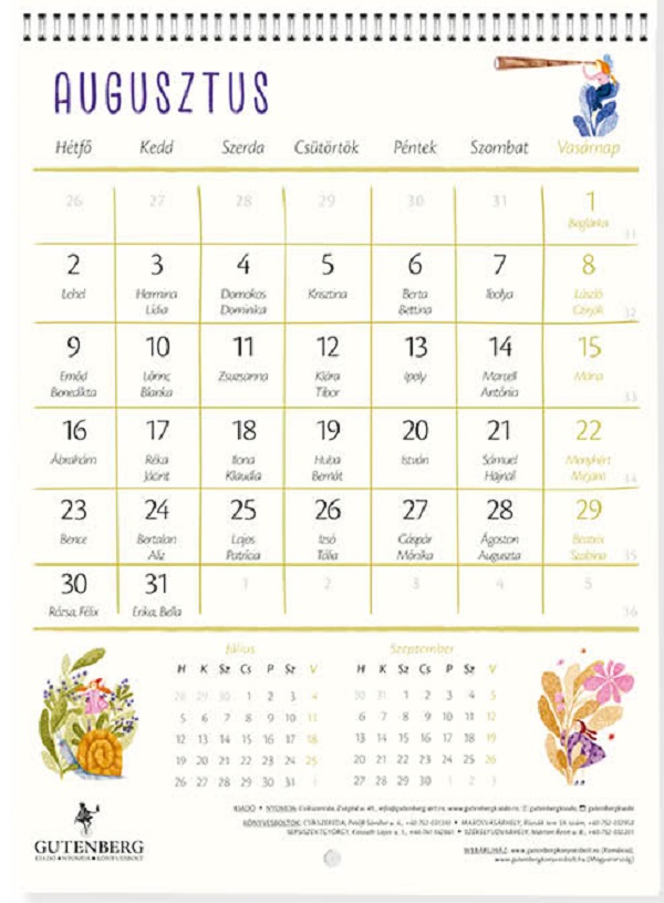 Imaginea produsului 'Calendar de perete 2027'