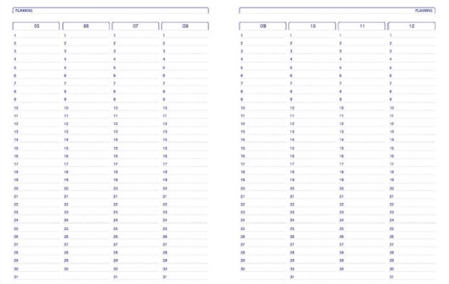 Imaginea produsului 'Agendă A4 nedatată: Maro. Activ Ego'