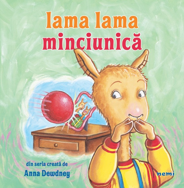 Lama lama minciunică de Anna Dewdney - Coperta cărții