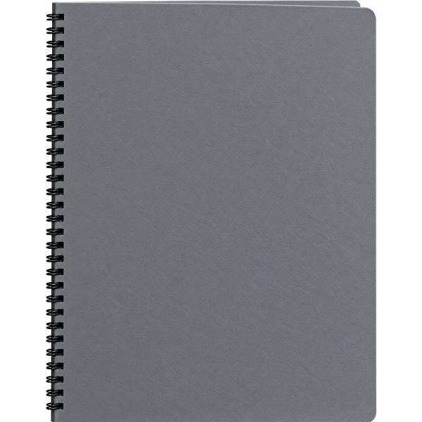 Agenda nedatata cu spira. Siena gri
