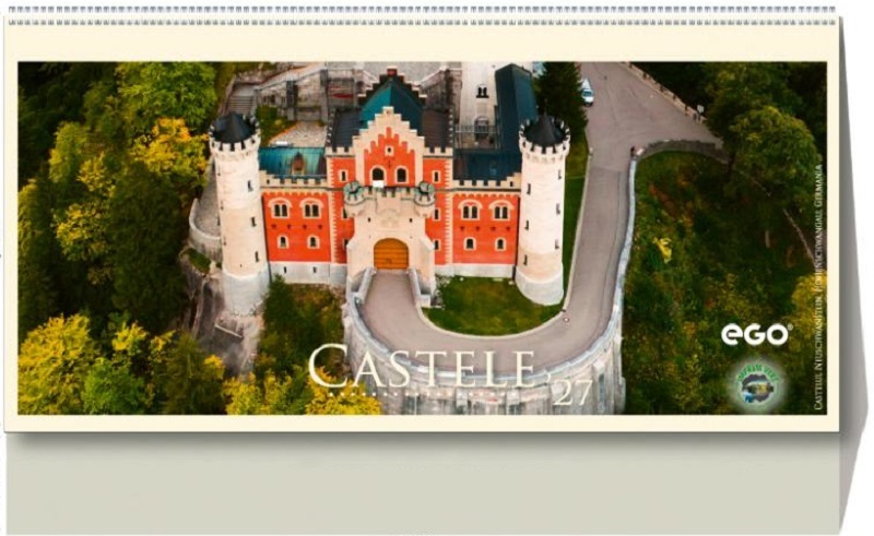 Imaginea produsului 'Calendar birou 2027: Castele'