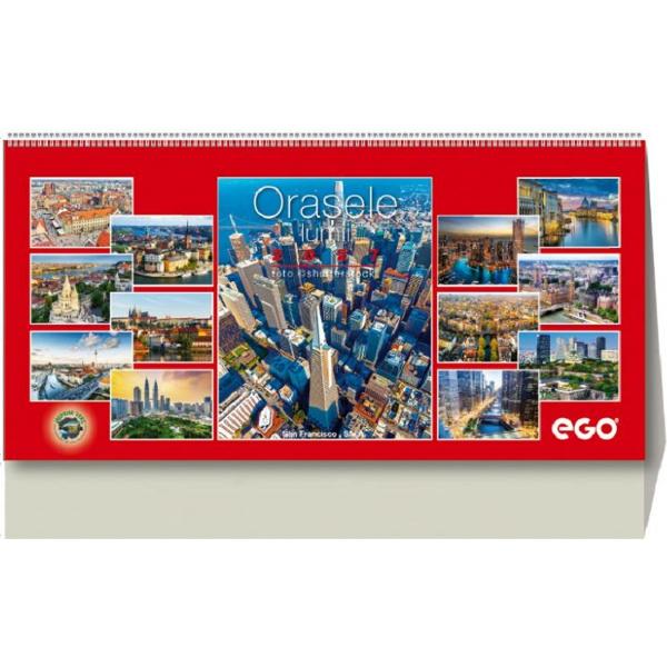 Calendar birou 2027: Orasele lumii