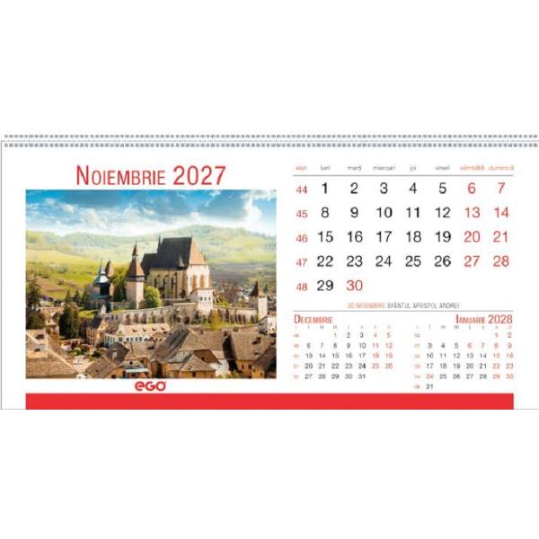 Calendar birou 2027: Romania