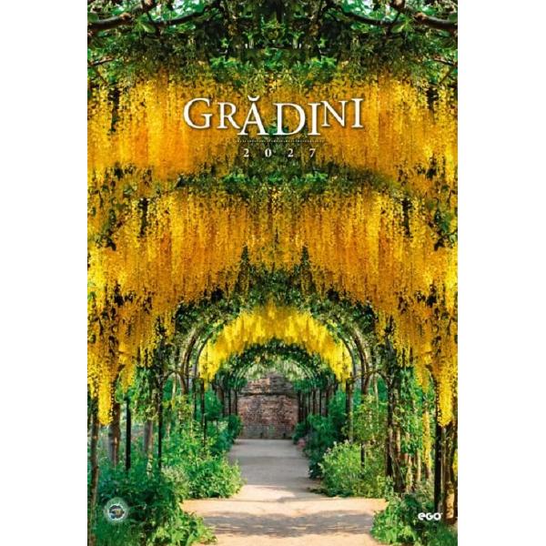 Calendar perete 2027. Gradini
