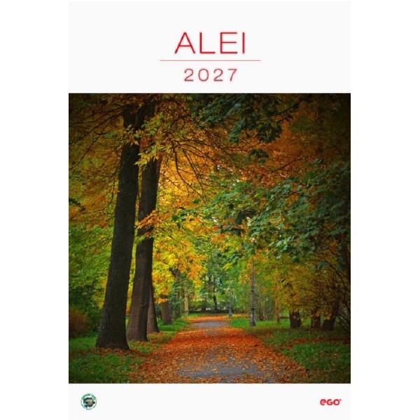 Calendar perete 2027. Alei