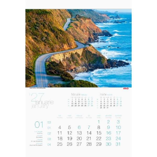 Calendar perete 2027. Tarmuri