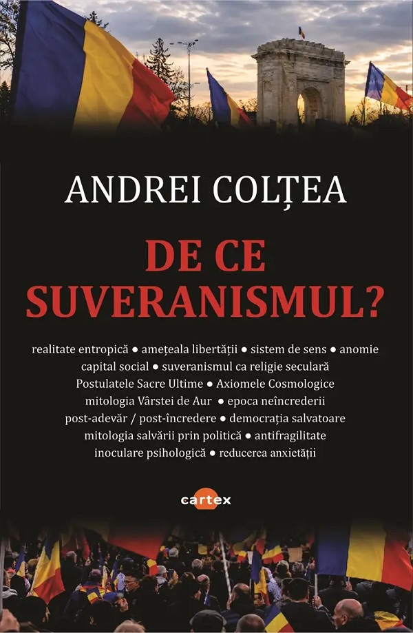 Coperta cărții 'De ce suveranismul? - Andrei Colțea'