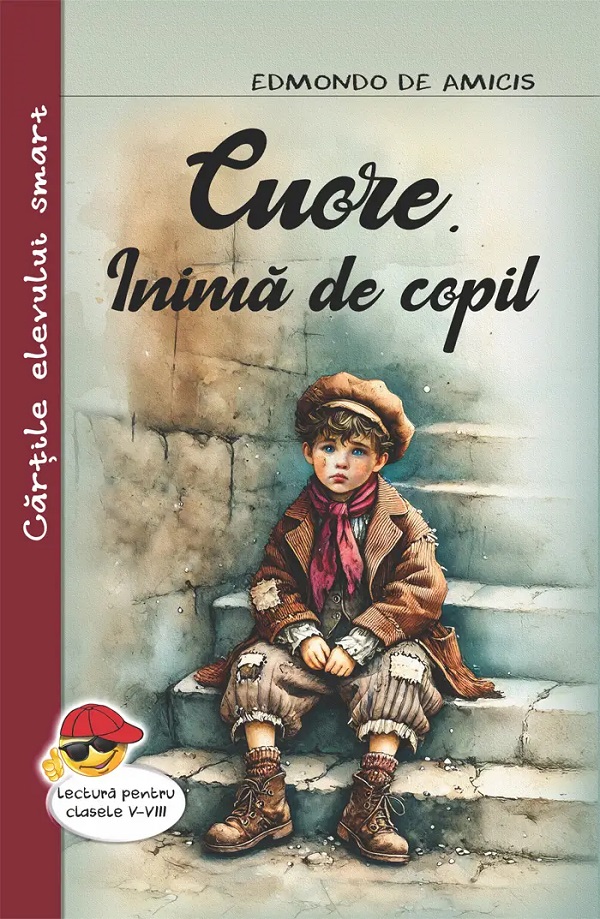 Coperta cărții 'Cuore. Inima de copil - Edmondo de Amicis'