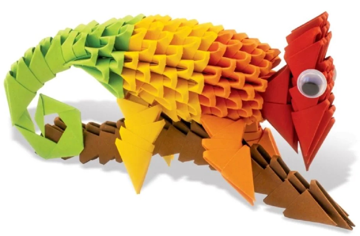 Imaginea produsului 'Origami 3D: Cameleon'