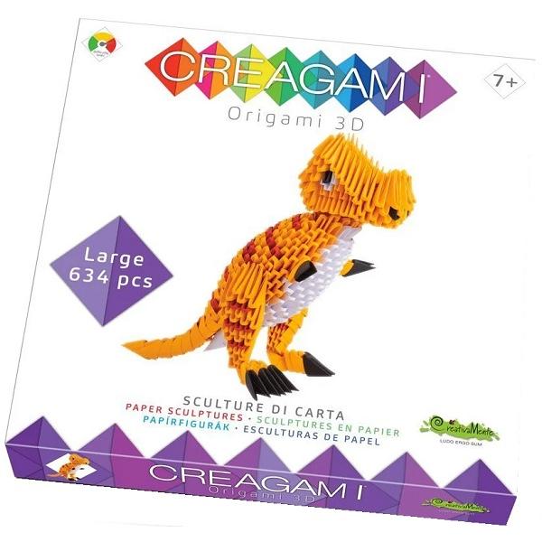 Origami 3D: Dinozaurul T-Rex
