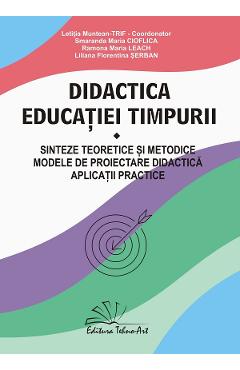 Coperta cărții 'Didactica educației timpurii - Letiția Muntean-Trif, Smaranda Maria Cioflica, Ramona Maria Leach, Liliana Florentina'
