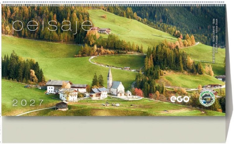Imaginea produsului 'Calendar birou 2027: Peisaje'