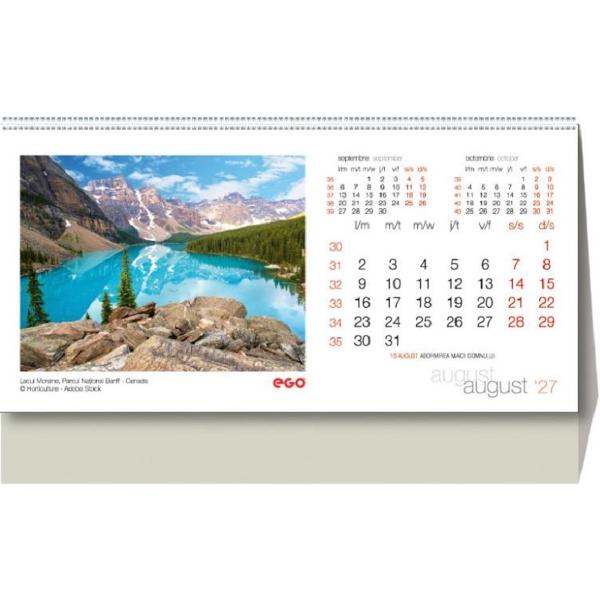 Calendar birou 2027: Peisaje