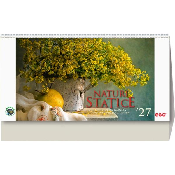 Calendar birou 2027: Naturi statice