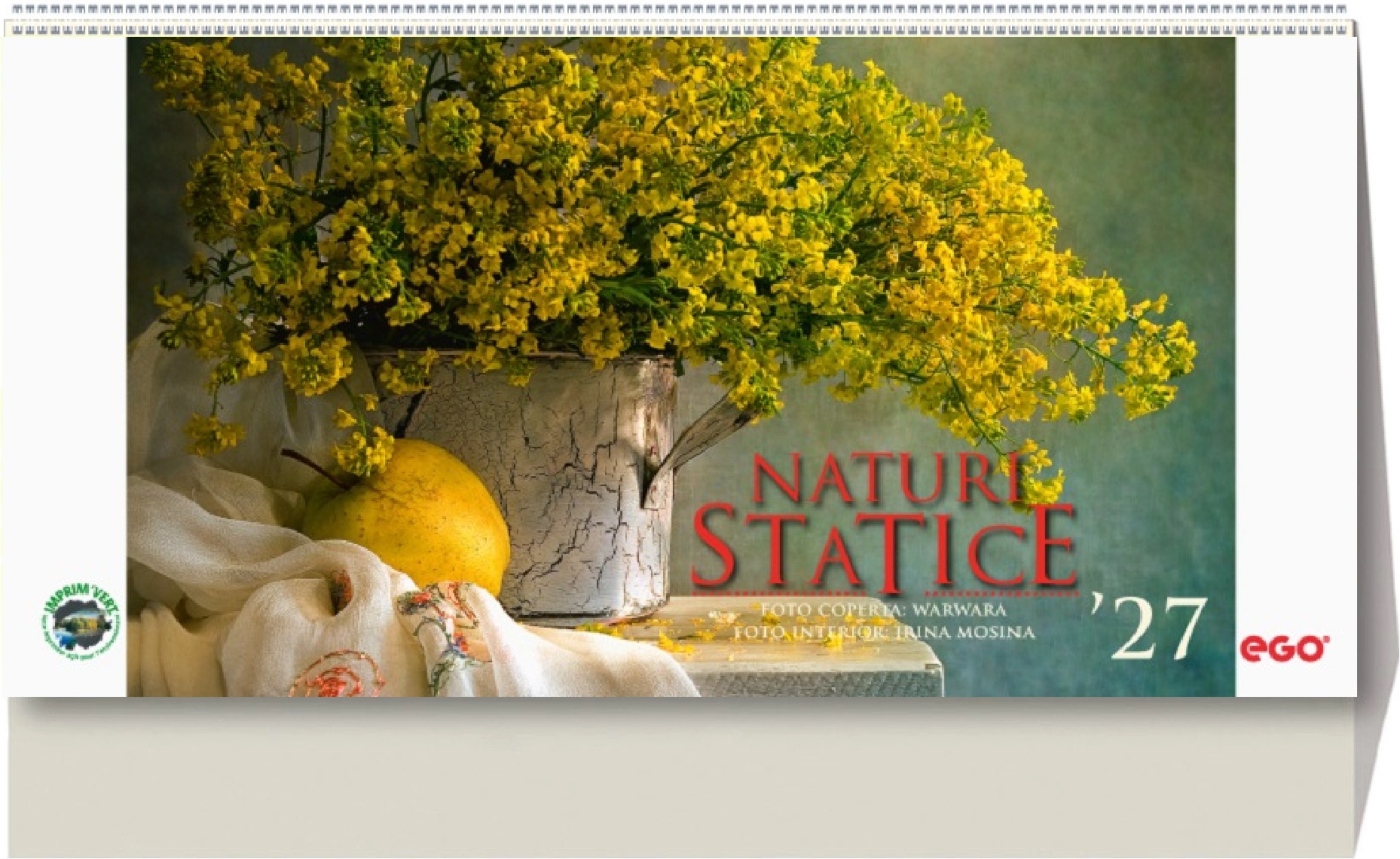 Imaginea produsului 'Calendar birou 2027: Naturi statice'