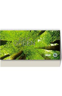Imaginea produsului 'Calendar birou 2027: Green'