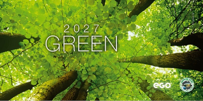 Imaginea produsului 'Calendar birou 2027: Green'