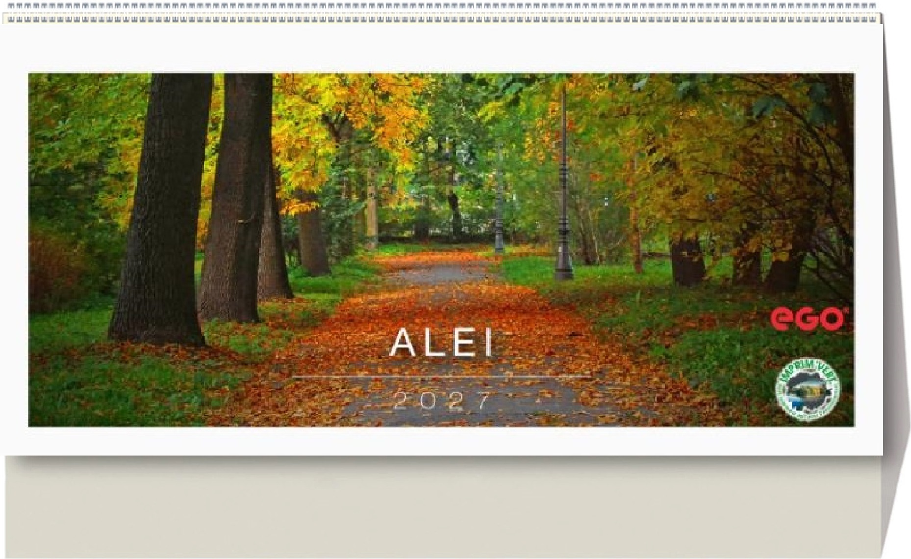 Imaginea produsului 'Calendar birou 2027: Alei'