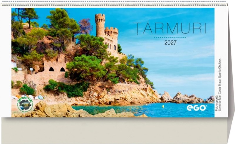 Imaginea produsului 'Calendar birou 2027: Țărmuri'