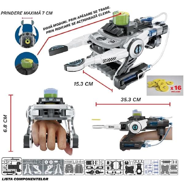 Jucarie interactiva: Brat robotic hidraulic