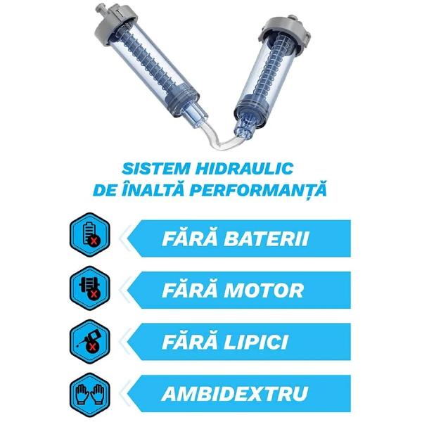 Jucarie interactiva: Brat robotic hidraulic