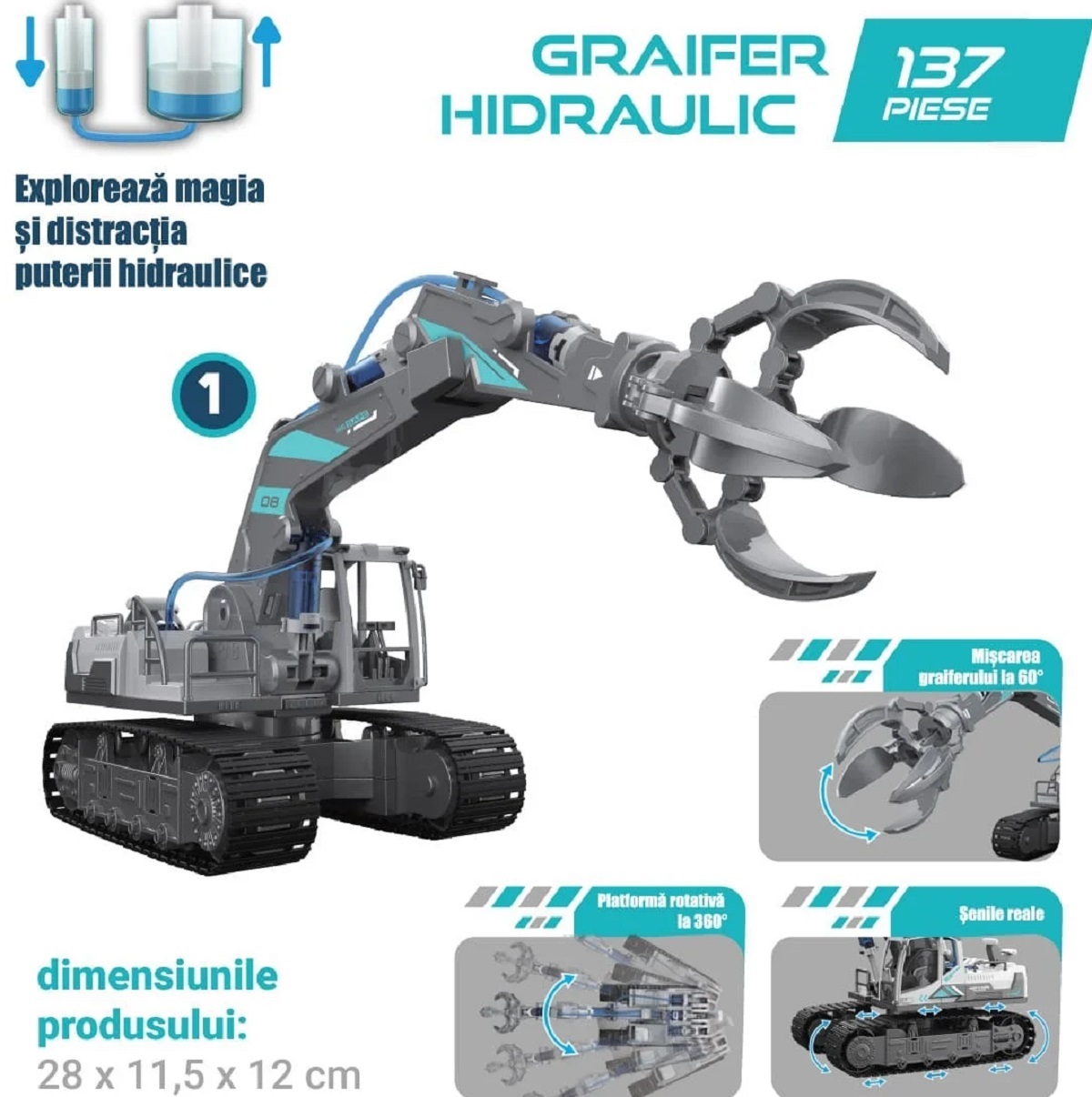Imaginea produsului 'Joc interactiv. Inginerie hidraulică 3 în 1'