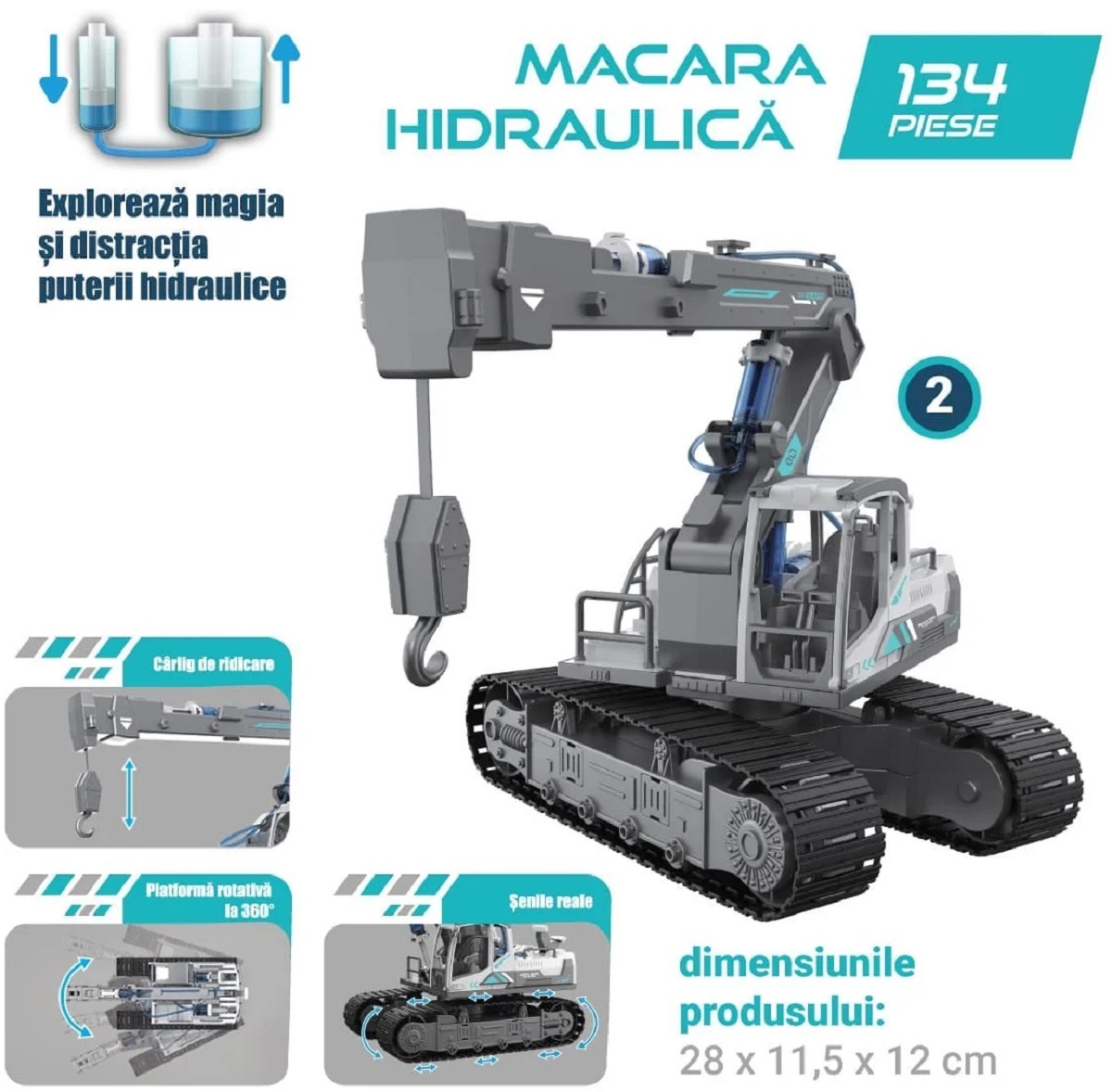 Imaginea produsului 'Joc interactiv. Inginerie hidraulică 3 în 1'