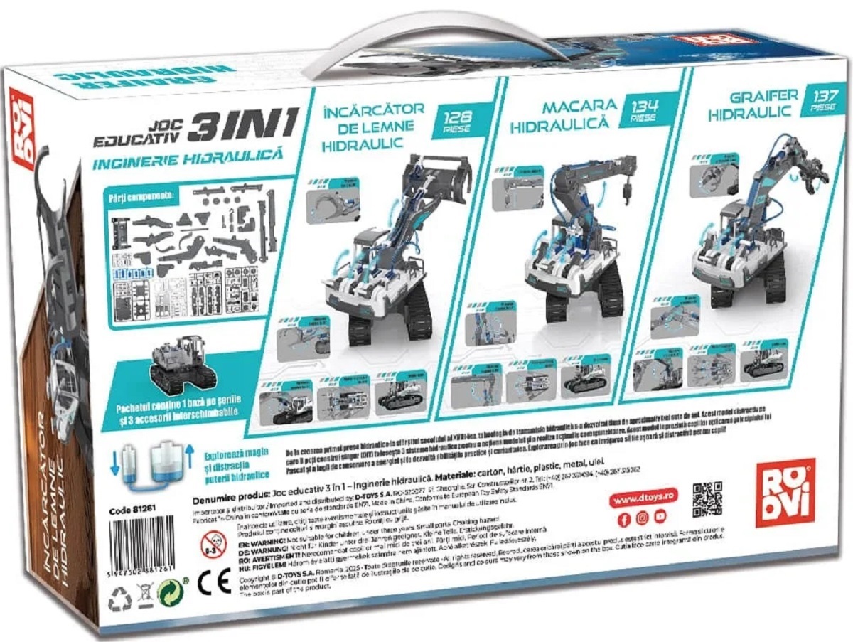 Imaginea produsului 'Joc interactiv. Inginerie hidraulică 3 în 1'