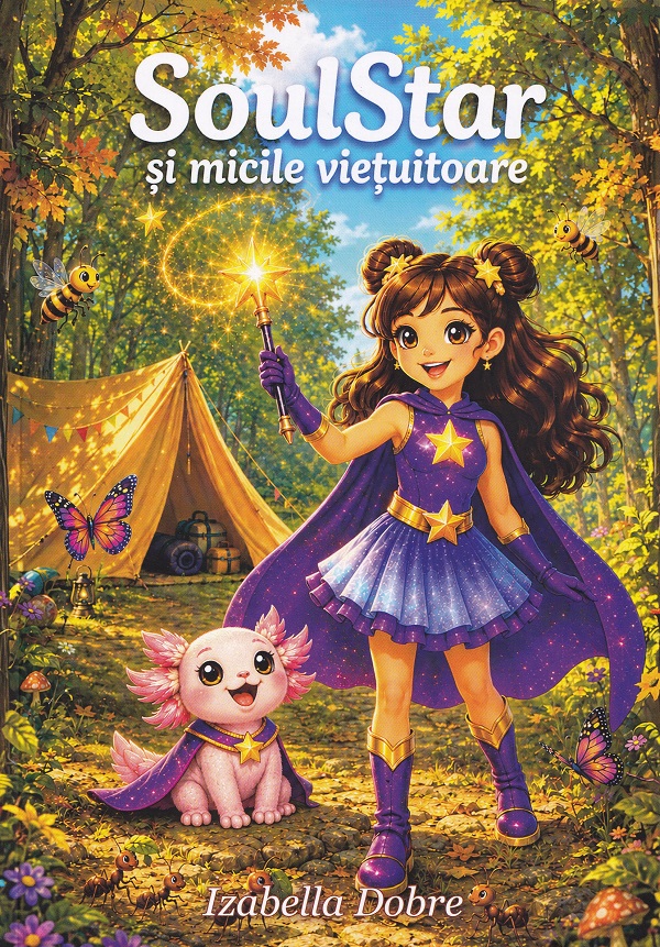 Coperta cărții 'SoulStar și micile viețuitoare - Izabella Dobre'