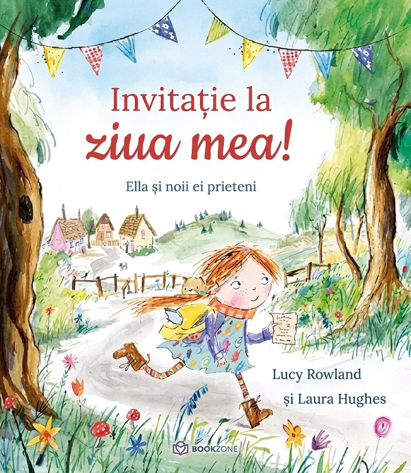 Invitație la ziua mea! Ella și noii ei prieteni de Laura Hughes - Coperta cărții