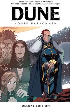 Coperta cărții 'Dune: House Harkonnen Deluxe Edition - Brian Herbert'