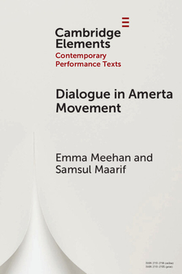 Coperta cărții 'Dialogue in Amerta Movement - Emma Meehan'