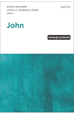 Coperta cărții 'John: Texts @ Contexts - Nicole Wilkinson'