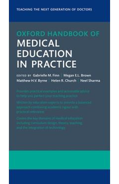Coperta cărții 'Oxford Handbook of Medical Education in Practice - Helen Church'