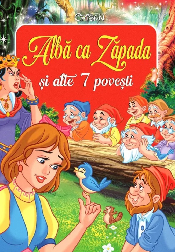 Coperta cărții 'Alba ca Zăpada și alte 7 povești Ed.2'