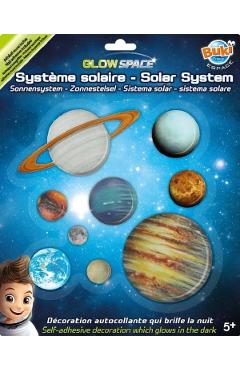 Imaginea produsului 'Decorațiuni de perete fosforescente. Sistemul Solar'